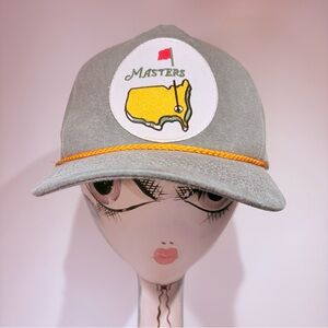 Light Green Masters Golf Cap Rope Detail